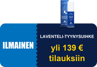 Ilmainen laventeli-tyynysuihke tilauksesta alk. 139 €