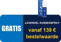 Gratis lavendel kussenspray vanaf € 139 bestelwaarde