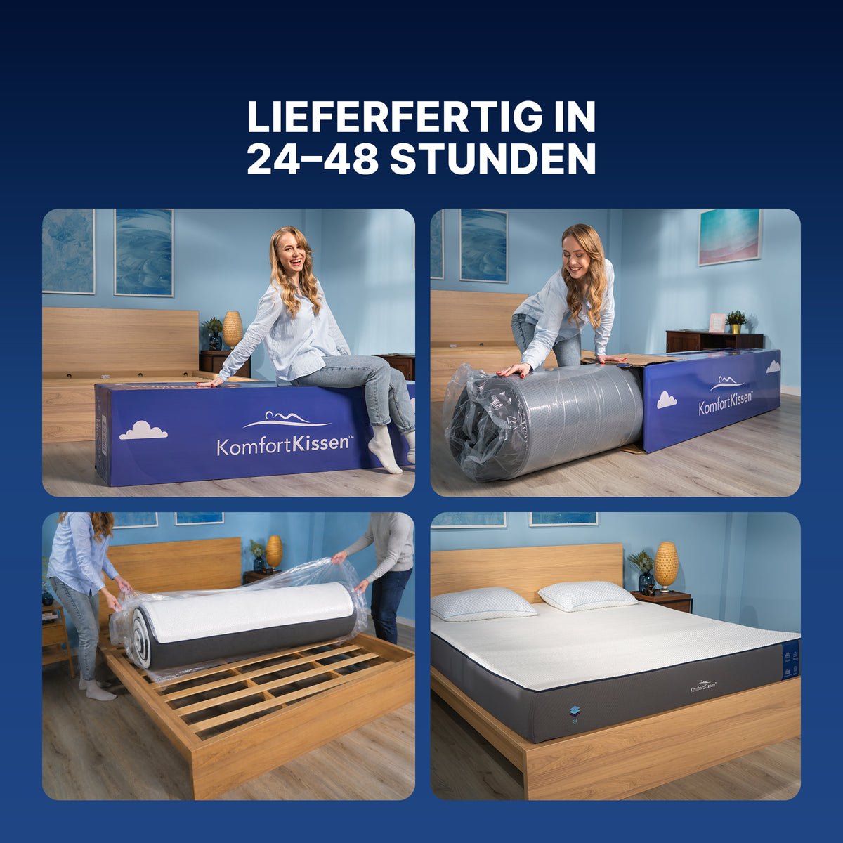 Premium 7-zone comfort mattress