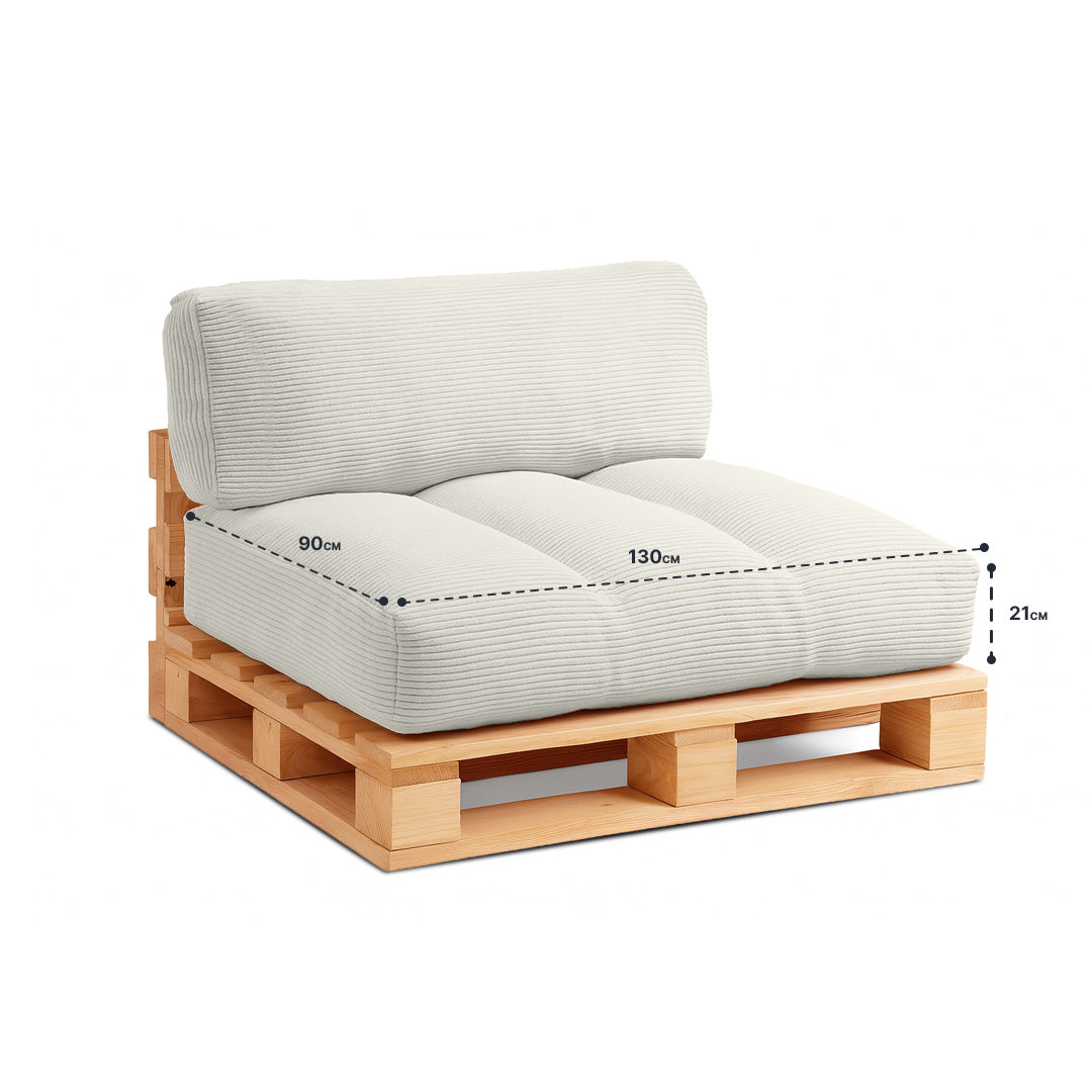 Corduroy Pallet Cushion – Seat Cushion