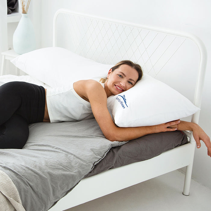 Ergonominen kylkinukkujan tyyny