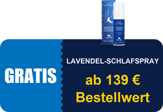 Gratis Lavendel-Schlafspray ab 139 € Bestellwert